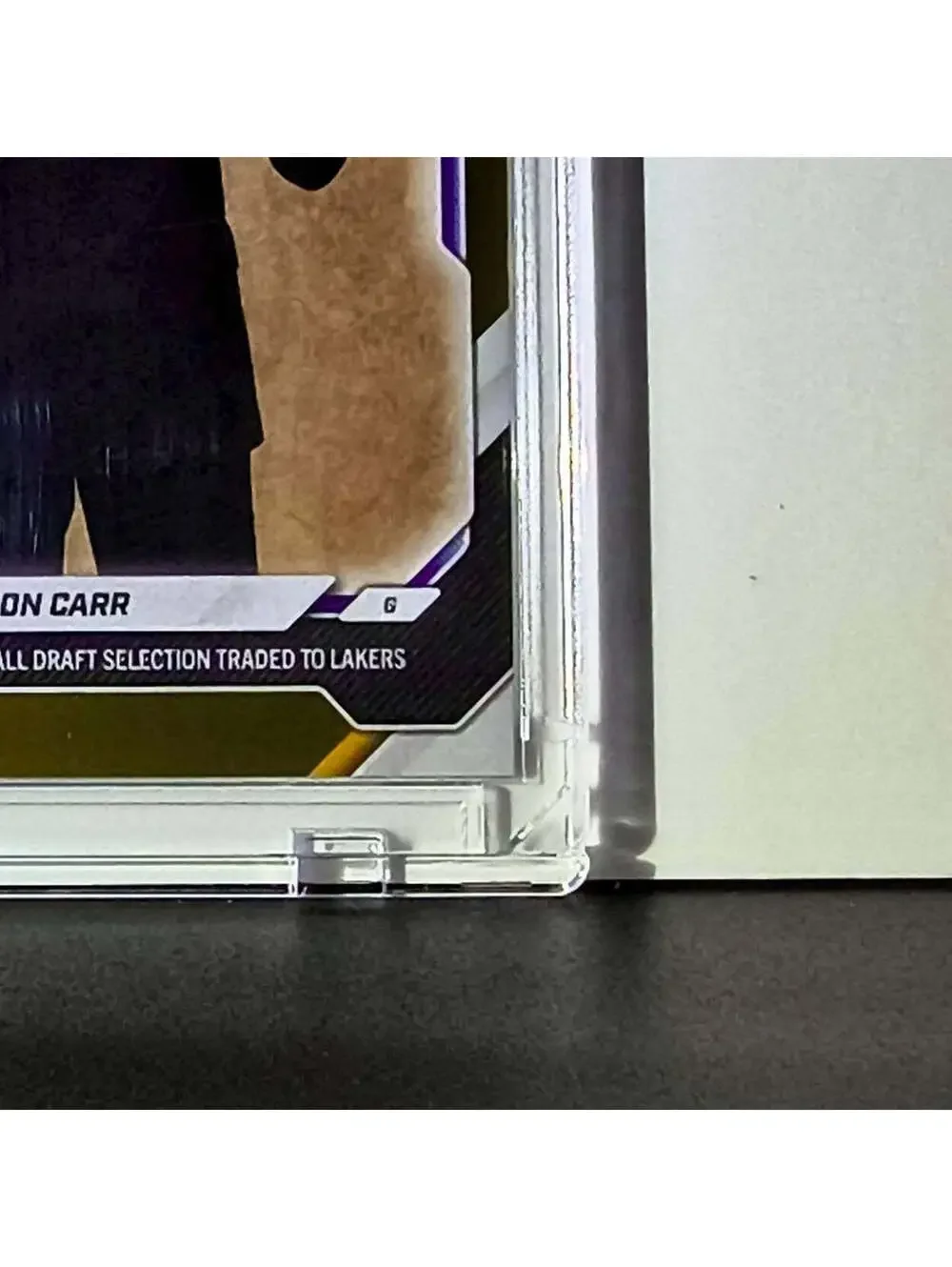 Cameron Carr Rookie 2026-27 Topps NBA Draft #CCAR Gold Foil 30/50 Card LA Lakers